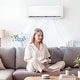 preview thumbnail 8 of 6, HOMCOM 18000 BTU Mini Split Air Conditioner and Heat Pump, 19 SEER2 230V Ductless Inverter AC Unit Cools up to 1250 Sq.Ft
