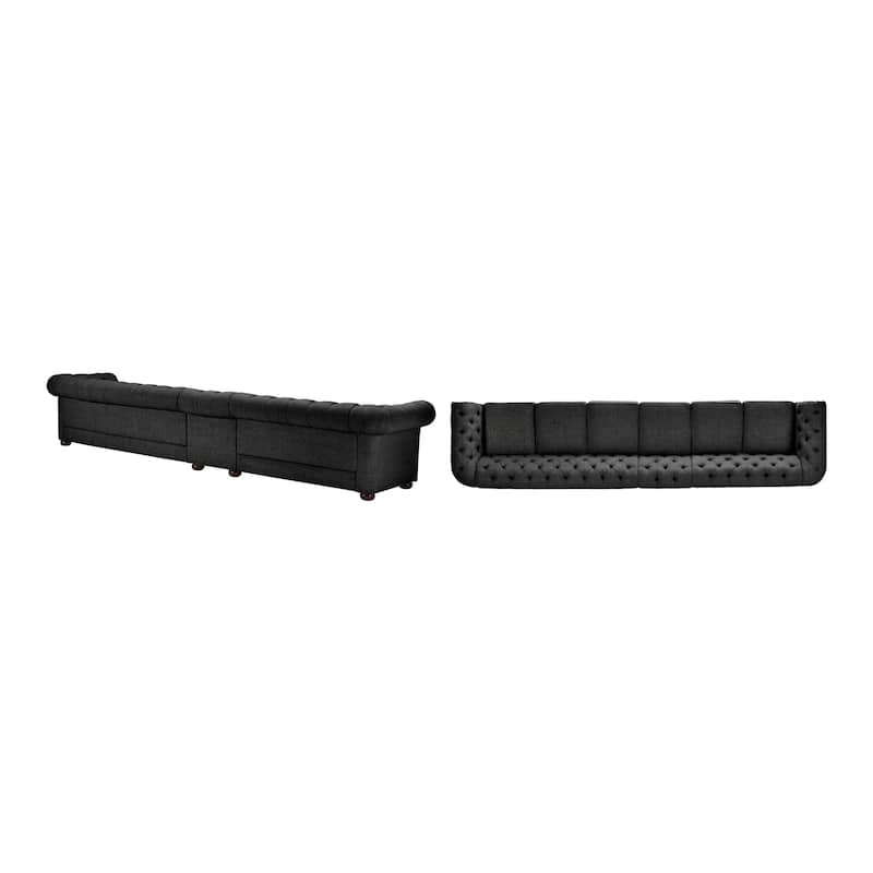 Gdansk 4-Seat Modular Chesterfield Sofa
