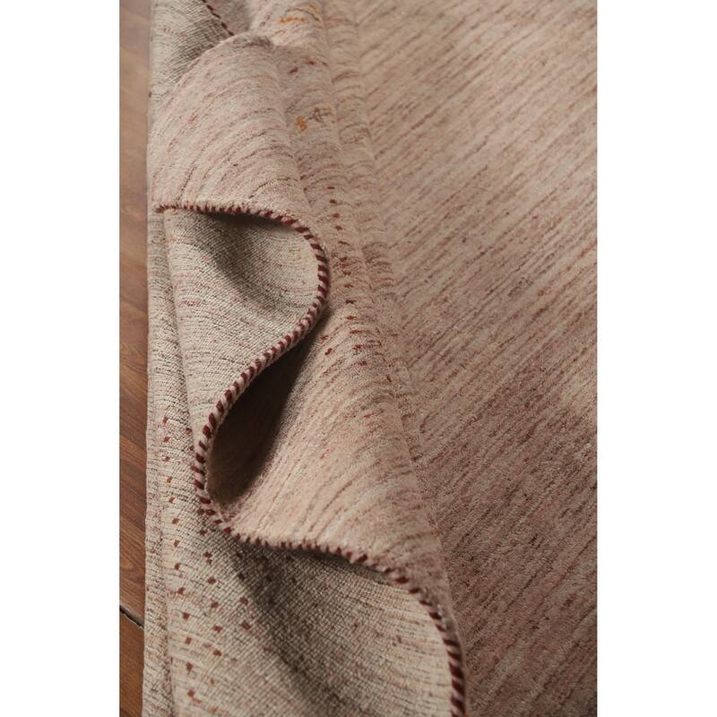 Hand Knotted Oriental 100% Wool Carpet Tribal Animal Pictorial Multi-Colored Gabbeh Area Rug - 11' 6'' X 8' 9''