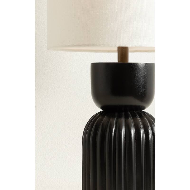 Kate and Laurel Marley Table Lamp - 8x8x17