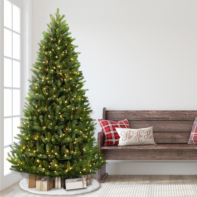 Puleo International 4.5' Pre-Lit Glacier Fir Artificial Tree - N/A