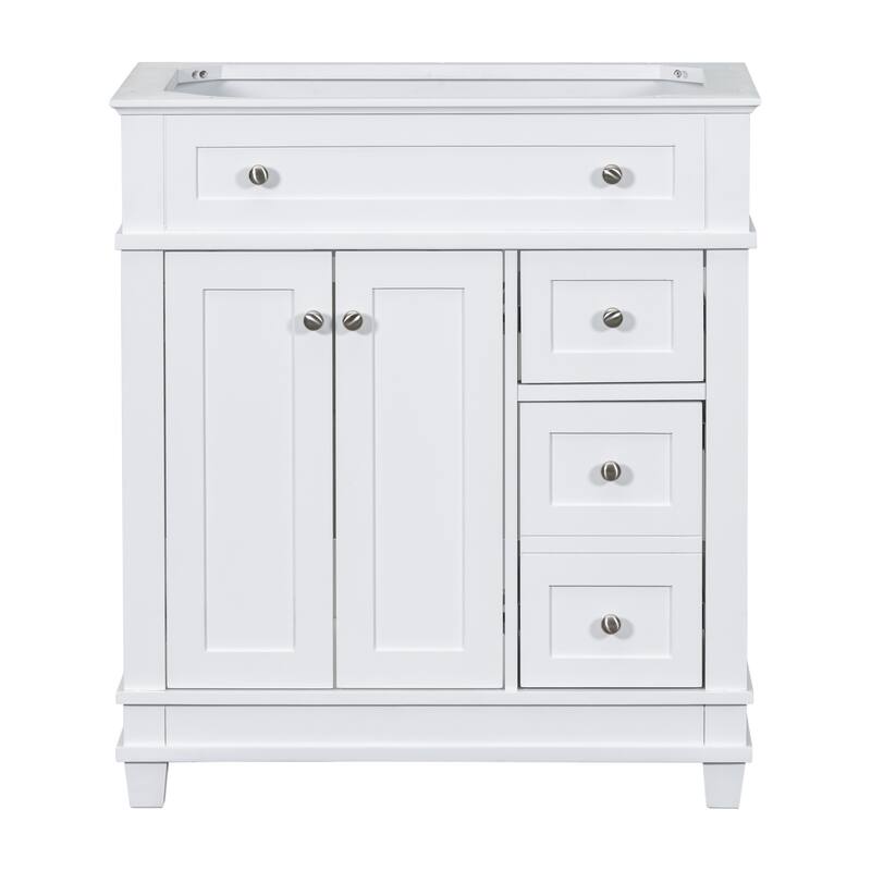 30" Free Standing Bathroom Vanity Cabinet