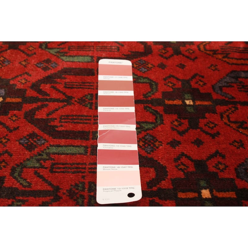 Teimani Red Rug 2'9" x 4'5" - 2'9 x 4'5
