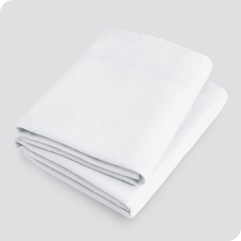 Bare Home Cotton Flannel Pillowcases (Set of 2)