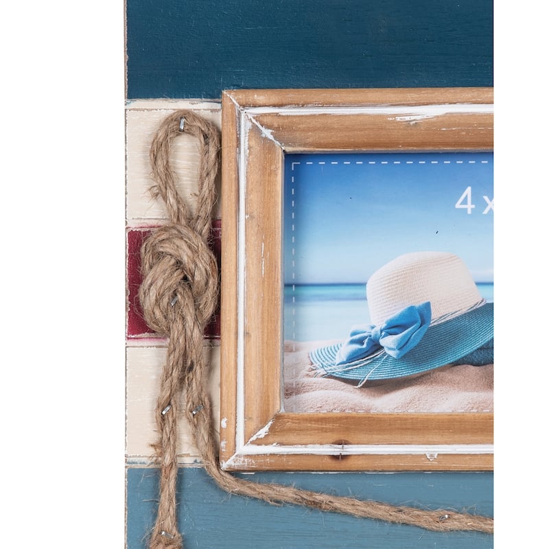 Anchor Rope Photo Frame 10 x 8.3 x 0.79 Inches.