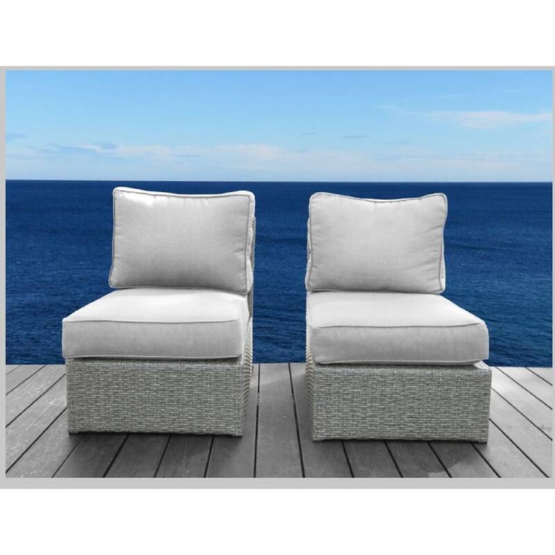 12 Piece Rattan Sectional Seating Group with Cushions