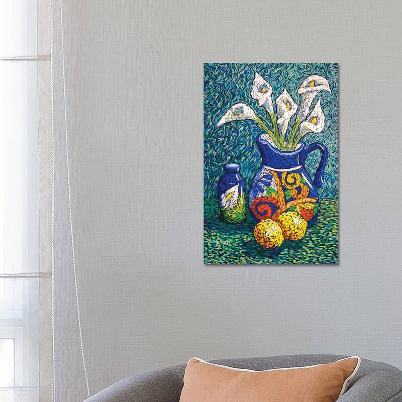 iCanvas "Talavera And Lilies" by Candy Mayer Canvas Print - 26x18x1.5