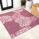 preview thumbnail 105 of 119, JONATHAN Y Marvao Modern Floral Textured Weave Indoor/Outdoor Area Rug