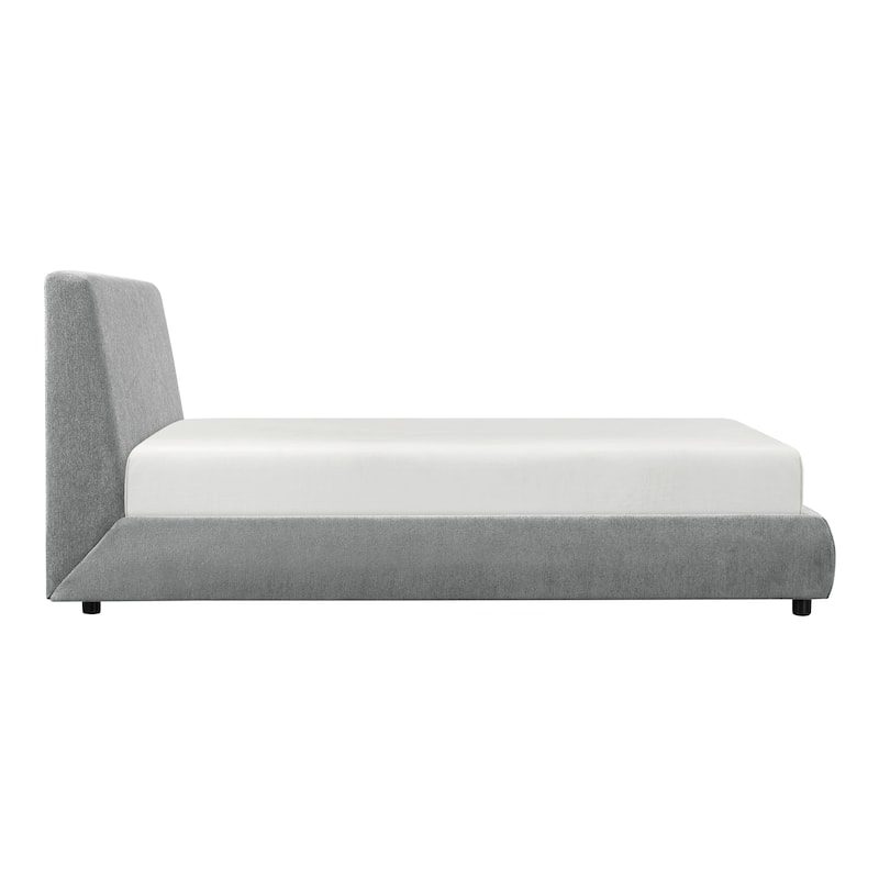 Riverton Chenille Upholstered Platform Bed, Full