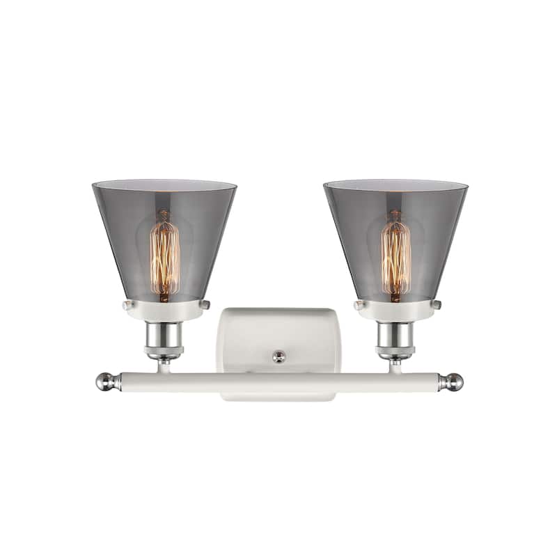 Innovations Lighting Ballston Urban Cone - 2 Light 16" Bath Vanity Light