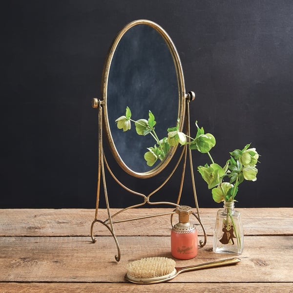 dressing table mirror gold Vienna Tabletop Mirror – Magnolia