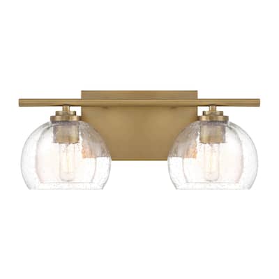 Minka Lavery 2722 Glint 2 Light 16" Wide Bathroom Vanity Light with