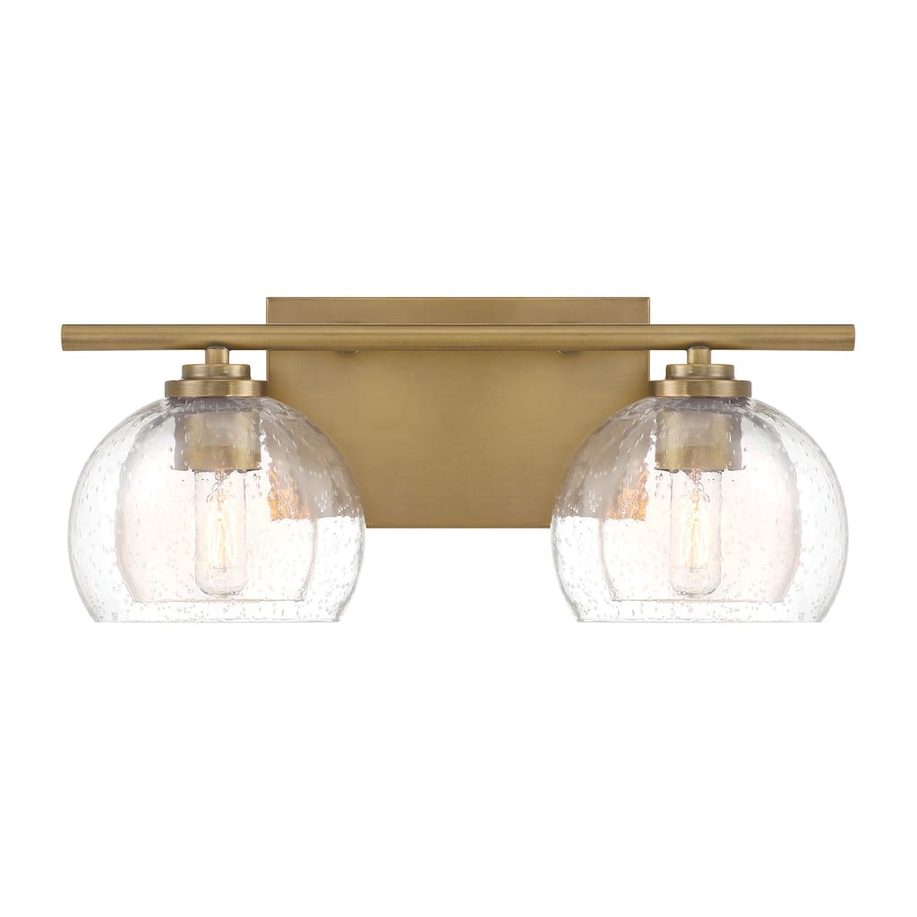 Minka Lavery 2722 Glint 2 Light 16" Wide Bathroom Vanity Light with
