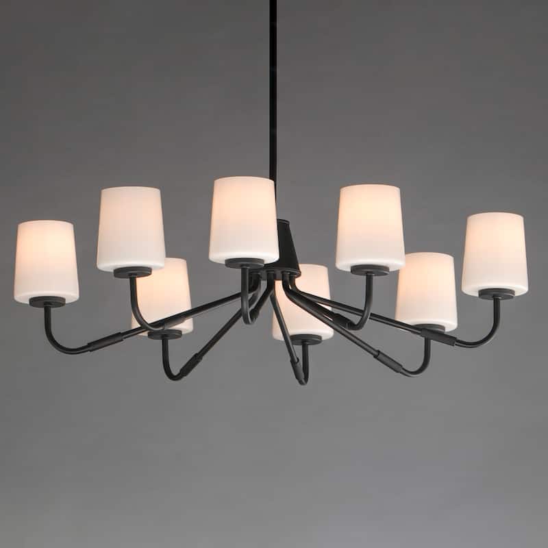 Maxim 12698WT Durham 8 Light 35" Wide Chandelier