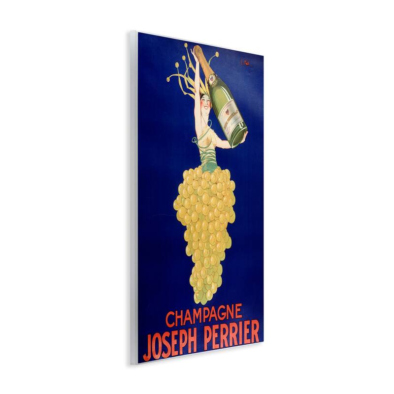 Stupell Vintage Perrier Champagne Wall Plaque Art Design By Marcus Jules