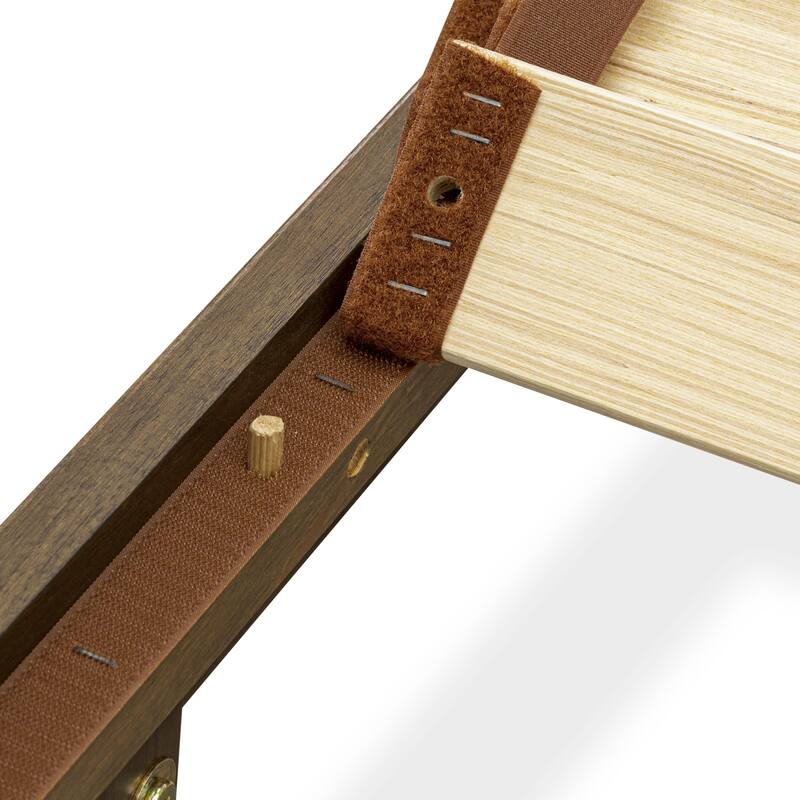 East West Furniture Queen Size Bed Frame with 4 Hardwood Legs and 2 Extra Center Legs - (Finish Options)