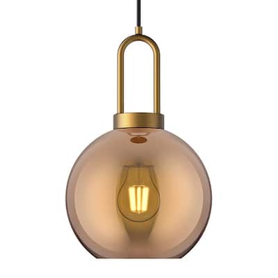 Alora Lighting PD601608CP Soji 8" Wide Mini Pendant with a Copper