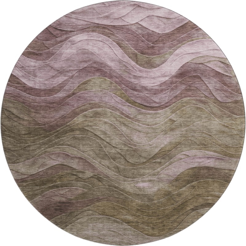 Premium Washable Super Soft Modern Waves Mayfield Rug