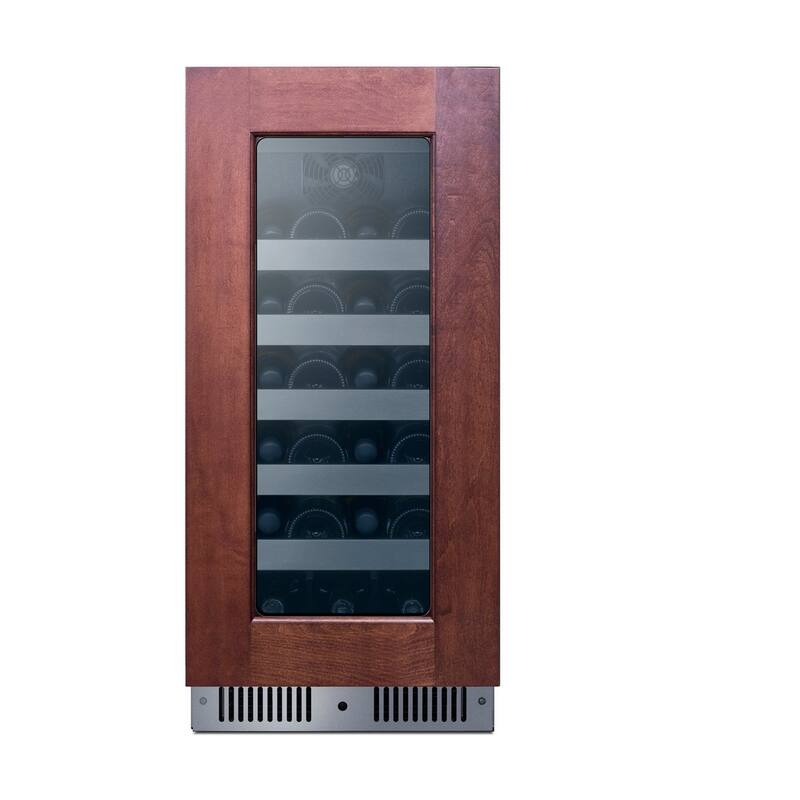 Summit CL155WC1PNR 15" Wide 20 Bottle Capacity Panel Ready Built-In - Panel Ready