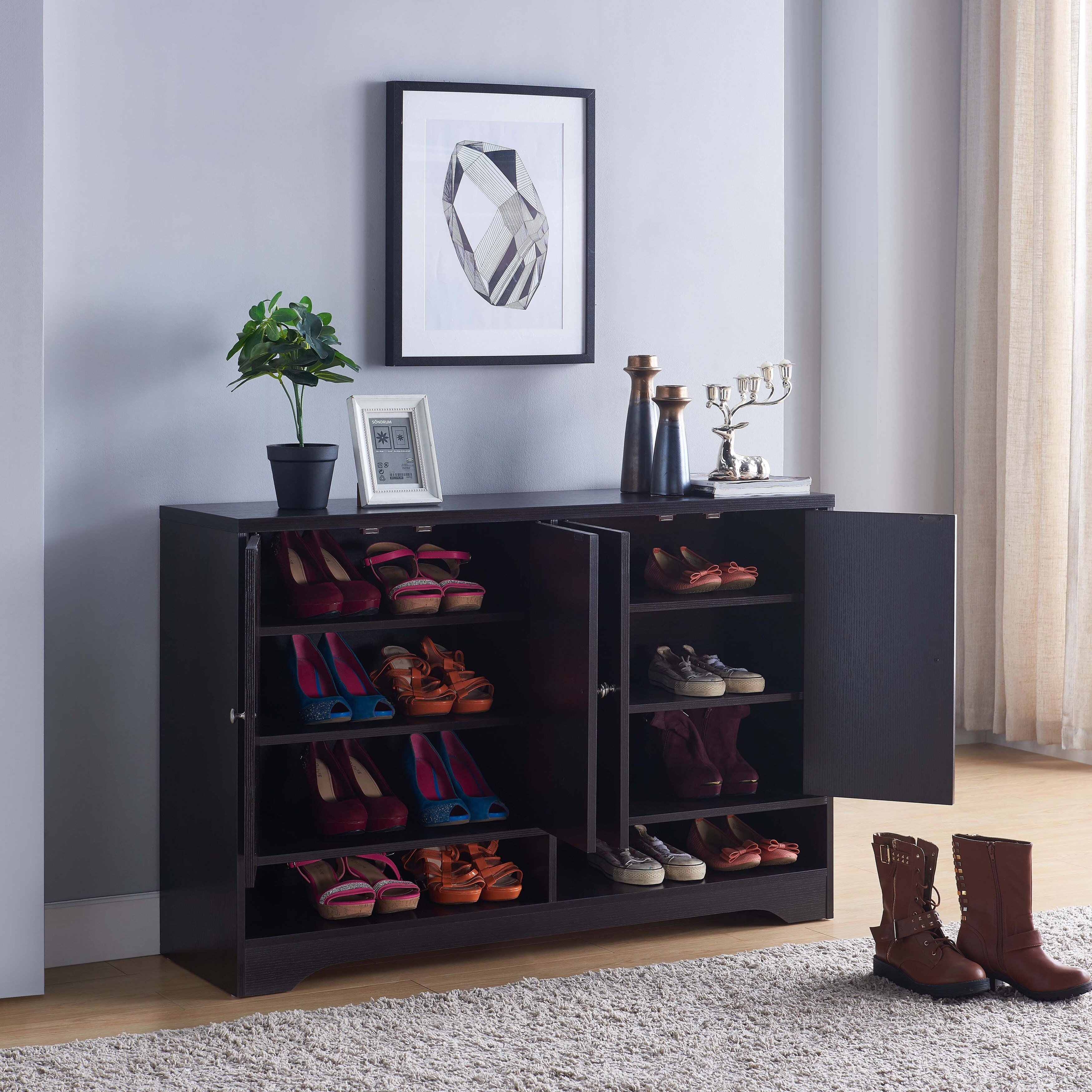 Durable shoe rack top
