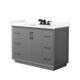 Option Dark Gray / Giotto Quartz Top / Matte Black