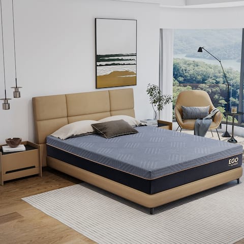 EGOHOME Copper 12 Inch Gel Memory Foam Mattress