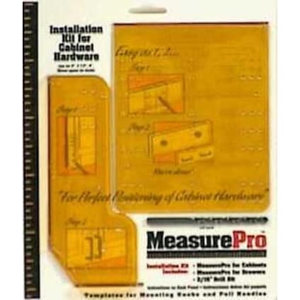 Measure Pro 37917 Installation Guide Cabinet Hardware Kit
