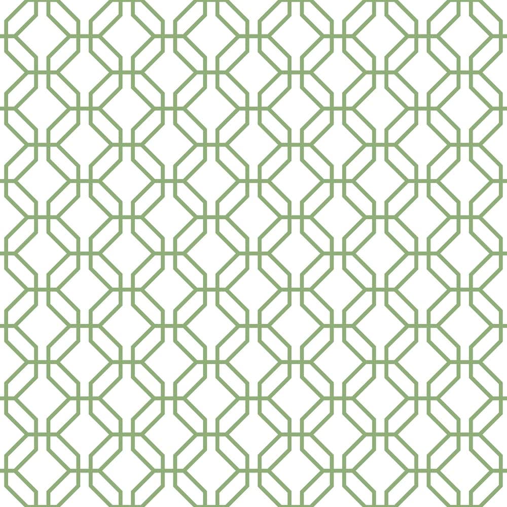 Galerie Wallcoverings Secret Garden Octogonal Trellis Non-woven Matte Wallpaper Roll
