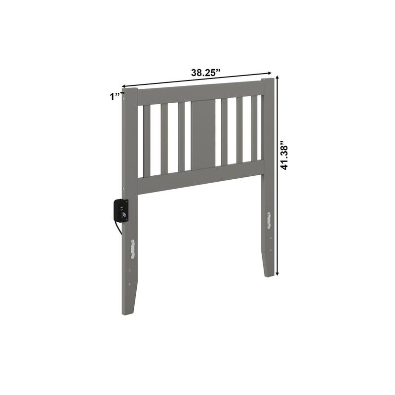 AFI Tahoe Headboard with Attachable Charger