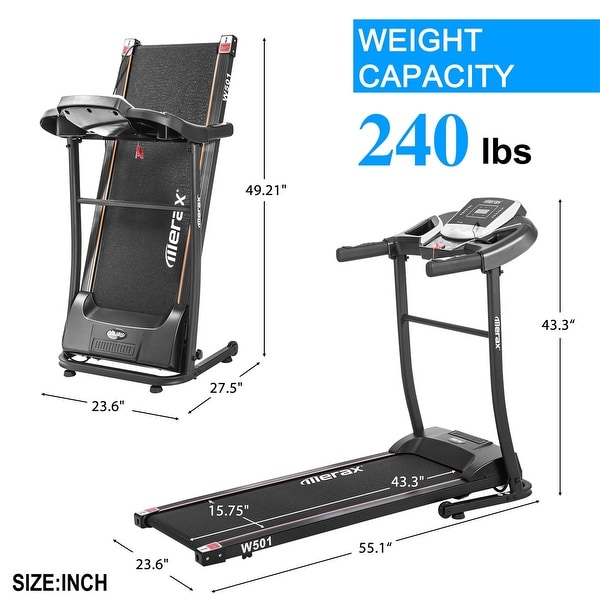 Merax folding sales electric treadmill