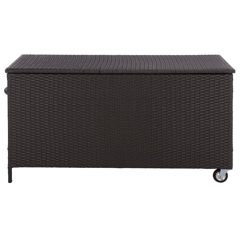 SAFAVIEH Outdoor Living Kent Cushion Box - 49"W x 23"D x 26"H