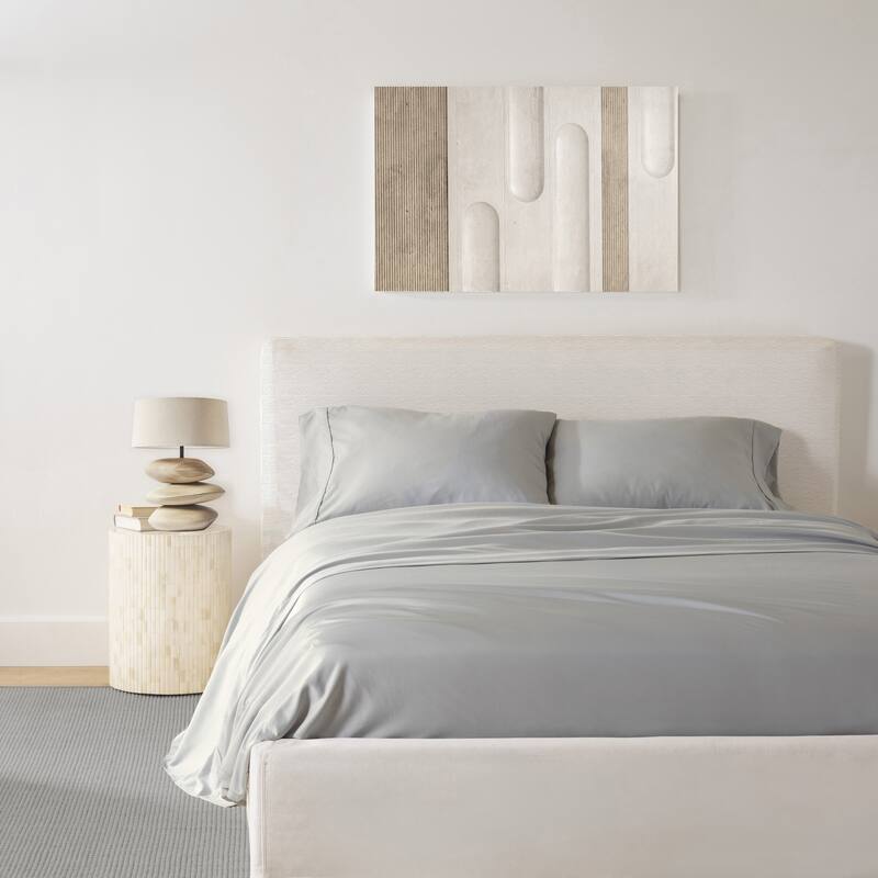 Jennifer Adams Lux Enzyme-Washed Triple-Brushed Signature Soft Sheet Set