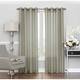 Eclipse Liberty Light-filtering Sheer Single Curtain Panel - 95 Inches - Sage