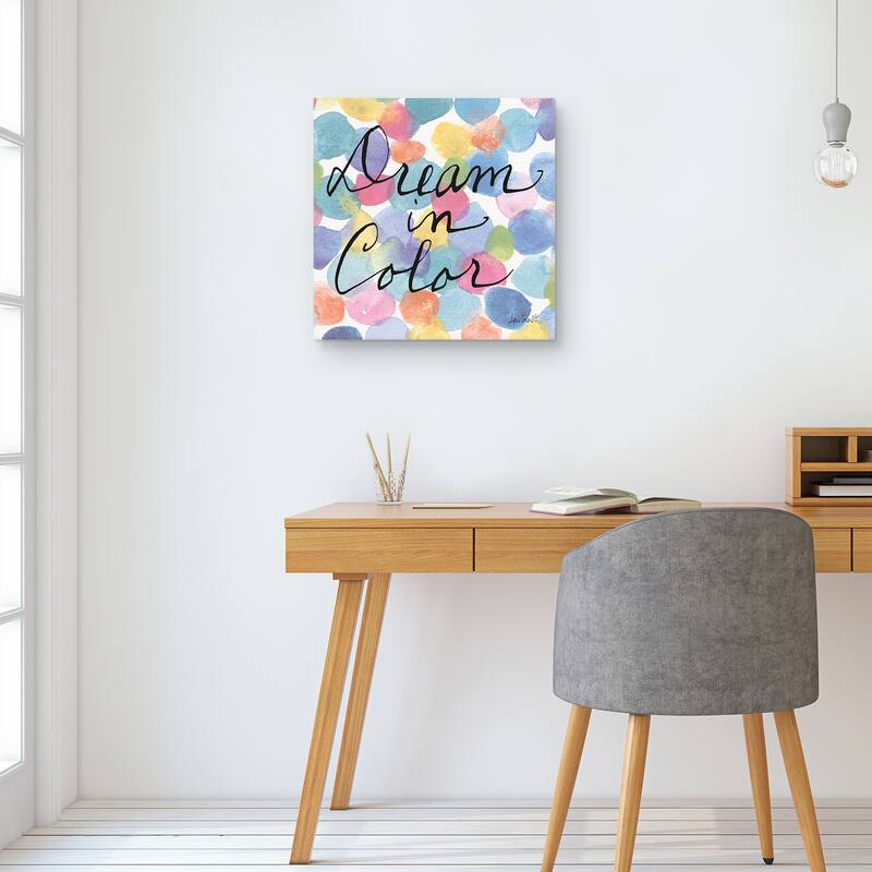 Dream in Color by Anne Tavoletti Canvas Art Print