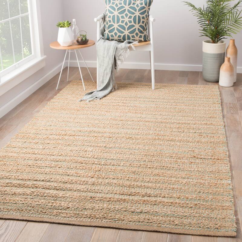 Solis Natural Jute Stripe Area Rug