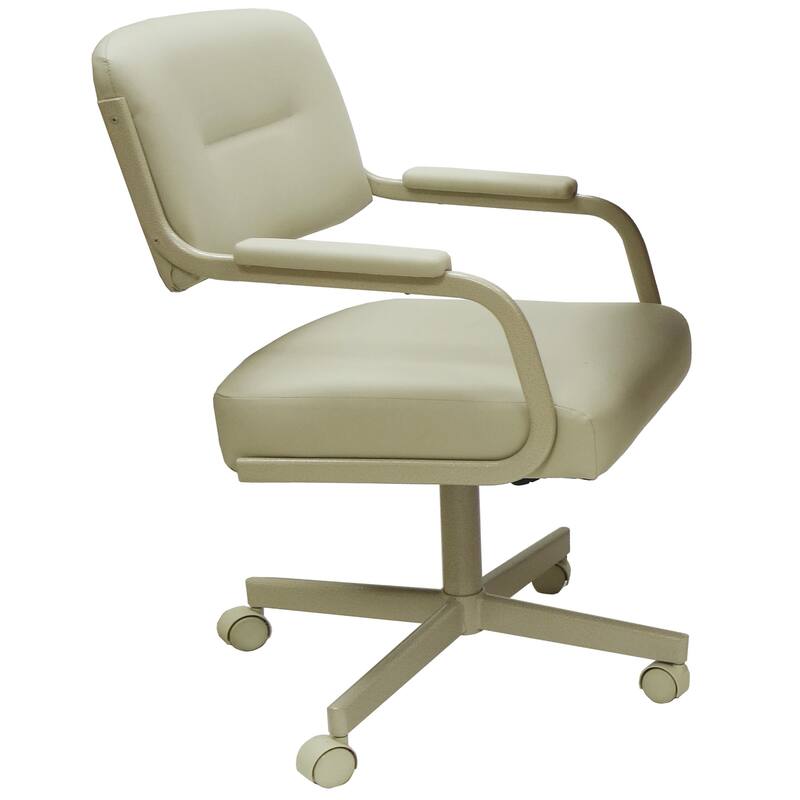 Swivel Kitchen Dining Caster Chair with Wheels - M-110 - N/A