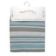 preview thumbnail 2 of 7, Striped Knit Baby Blanket