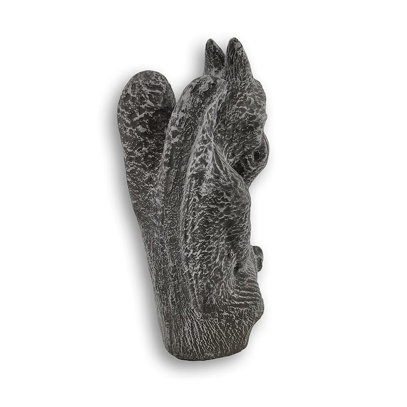 Le Penseur De Notre Dame Gargoyle Concrete Statue - 12 X 5.5 X 6 inches