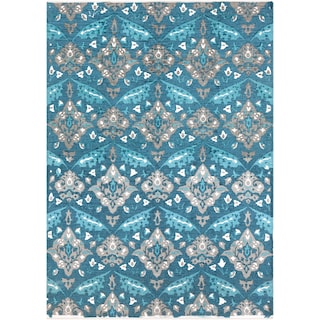 Hand-Woven Via Cotton Rug