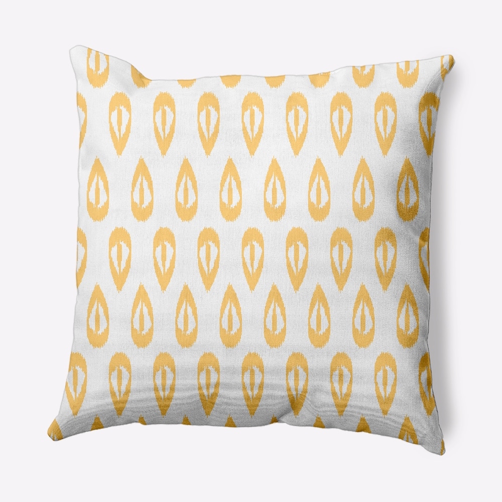 Ikat Tears Indoor/Outdoor Throw Pillow