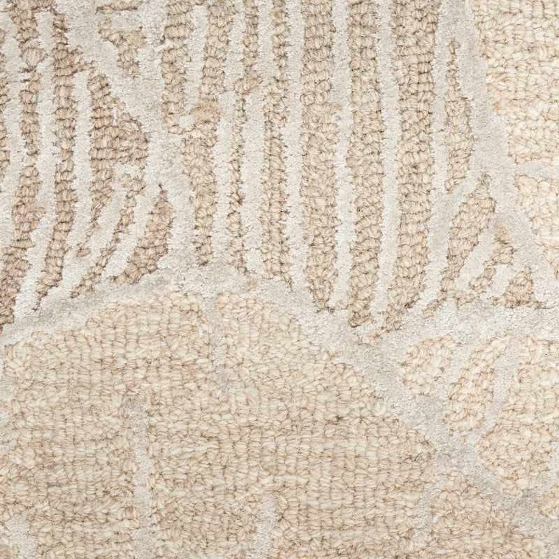 Nourison Avra Indoor only Floral Handmade Wool Area Rug
