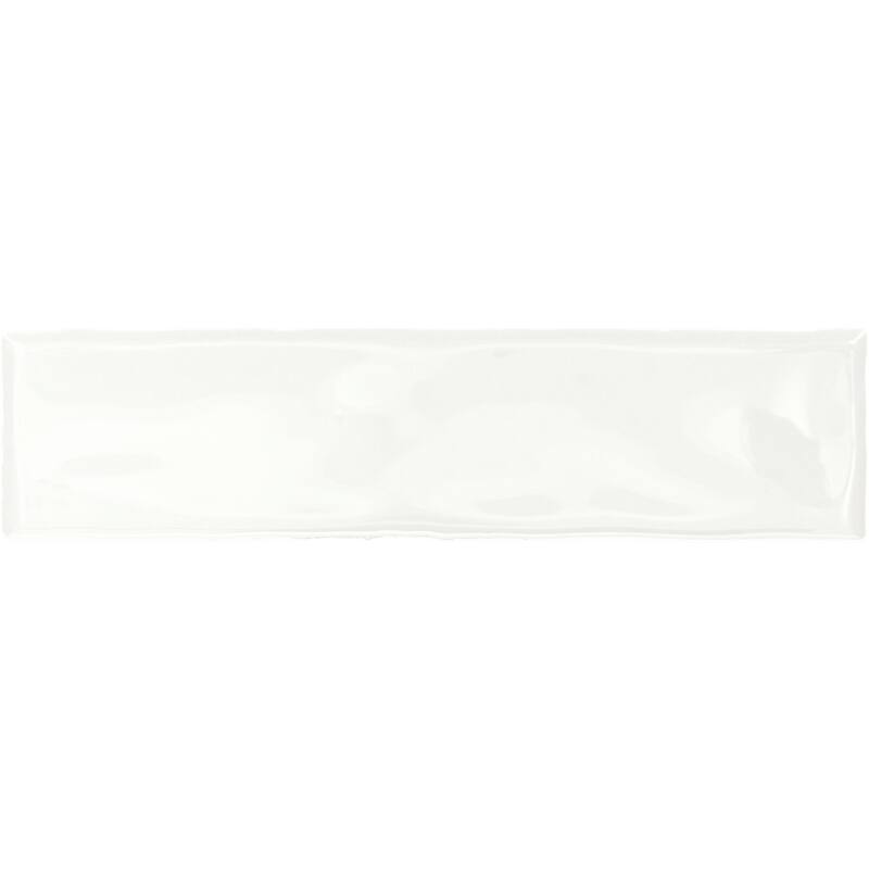 TileHQ 3" x 12" Ceramic Wall Tile in Glossy Cloud (48 PC per Carton) (12.00 SQFT per Carton)