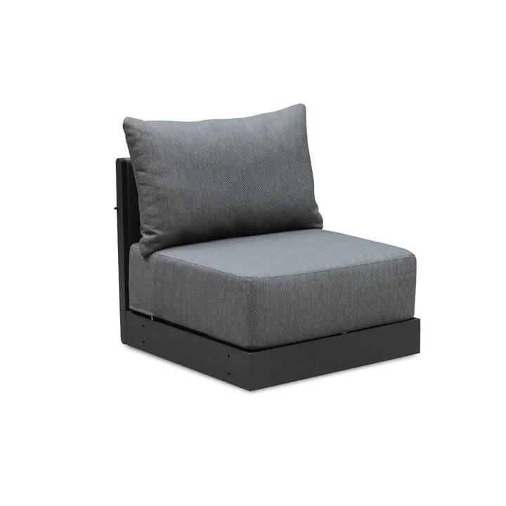 PURPLE LEAF Santorini 4-10 Piece Grey Patio Sectional Sofa Set with Ottoman Cushions Poolside Garden Outdoor Conversation Sets