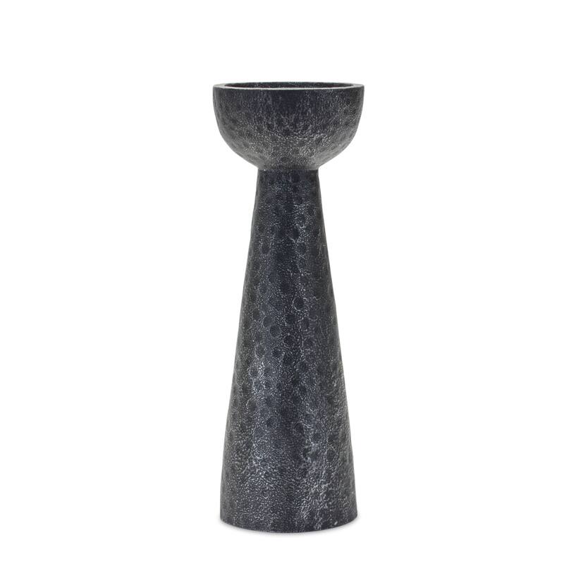 Candle Holder (Set of 2) - 3.75 x 3.75 x 11; 3.75 x 3.75 x 9; 3.75 x 3.75 x 7