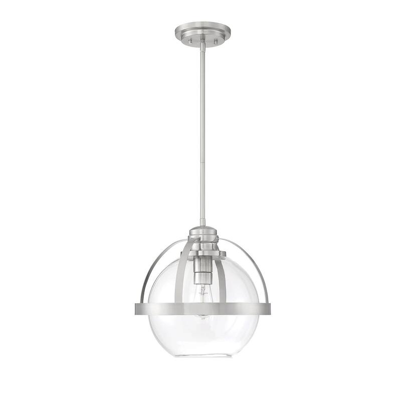 Savoy House Pendleton 14" Wide Pendant with Glass Shade