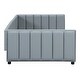 preview thumbnail 17 of 22, Queen Size & Twin XL Size Upholstered Platform Bed,Mother & Child Bed