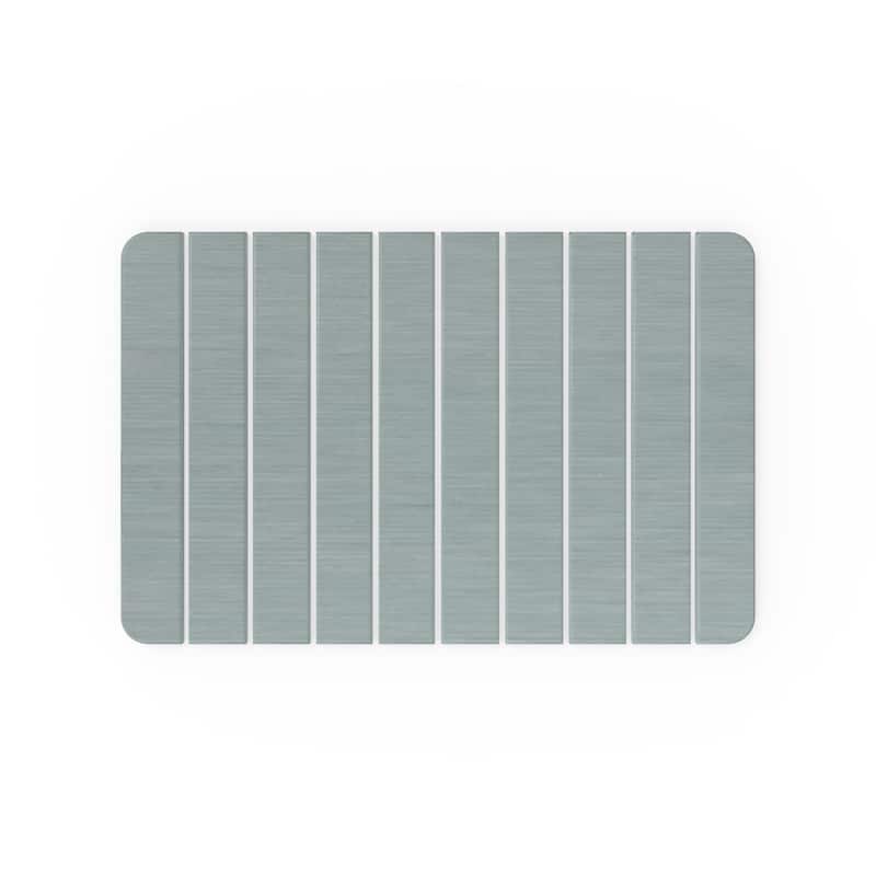 Diatomite Quick Dry Stone Medium 24" x 15" Bath Mat