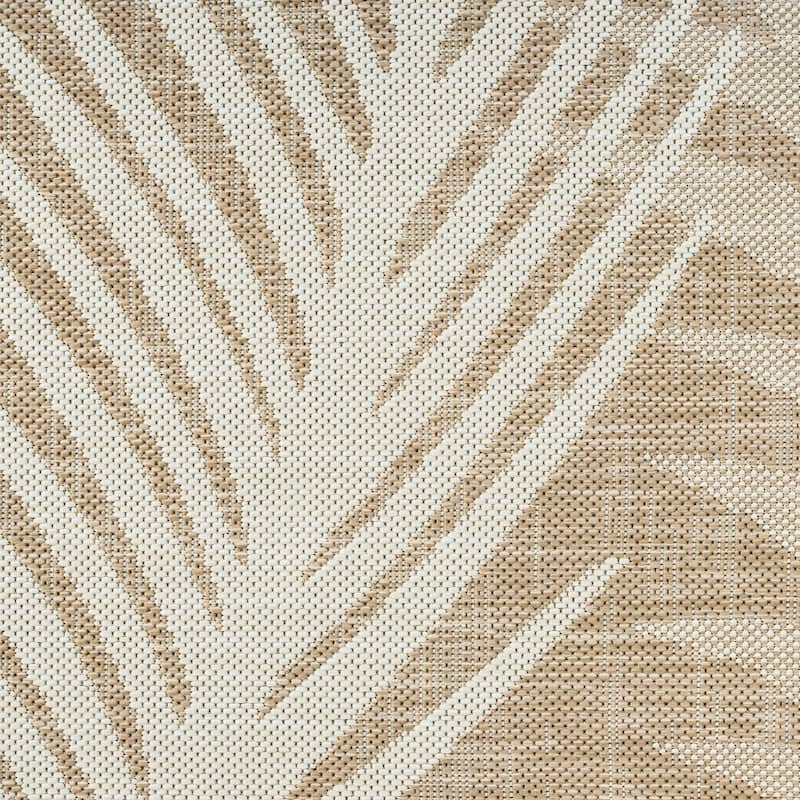 Sevita Callie Coastal Palm Fronds Tropical Indoor/Outdoor Area Rug