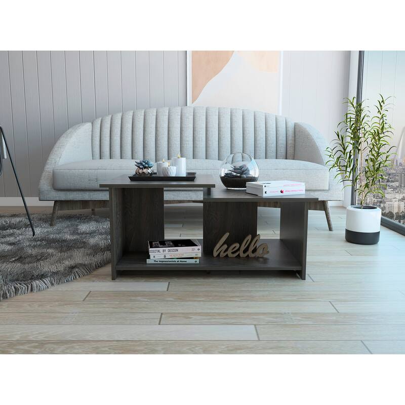 FM Furniture Waycross Coffee Table - Carbon Espresso