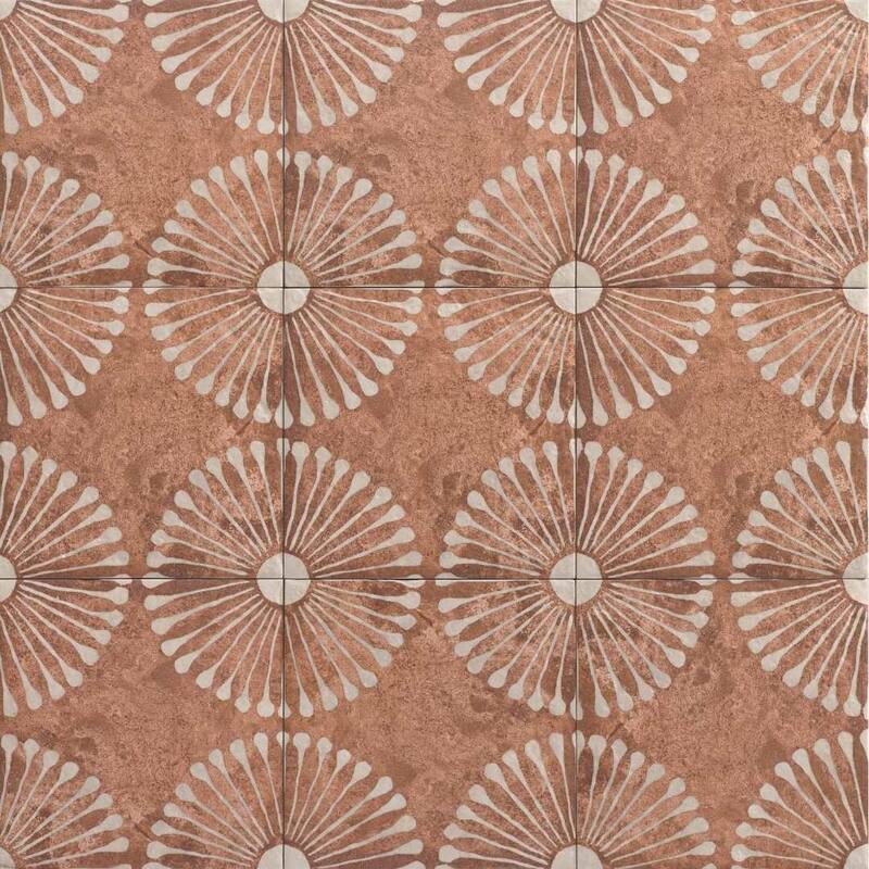 The Tile Life Amanecer 8x8 Porcelain Floor & Wall Tile - Brown - 8 x 8 Sample